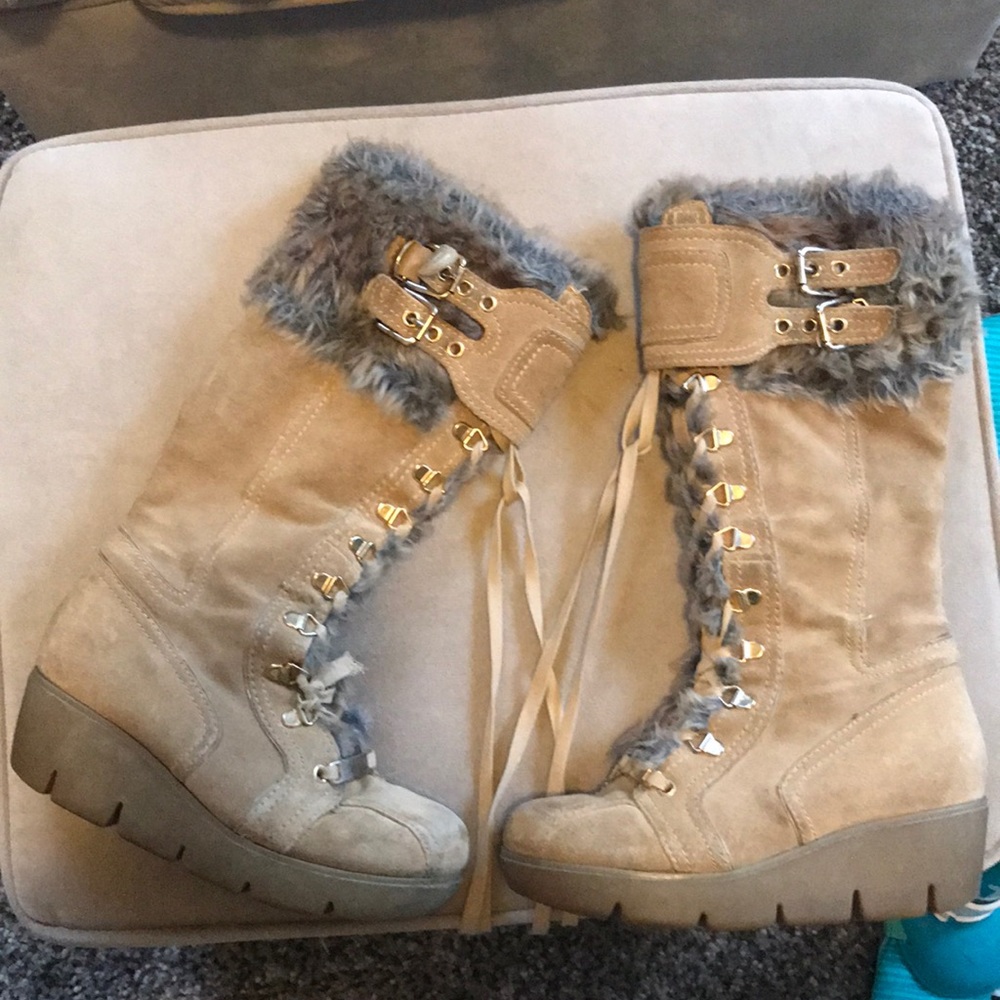 Used ALDO Boots with the fur!